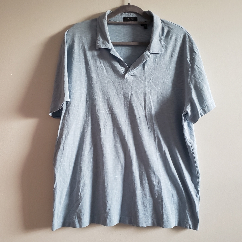 Theory Cotton Collared Shirt